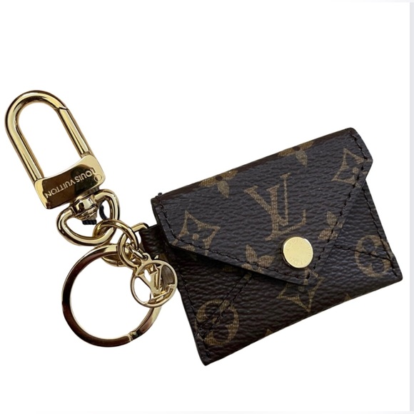 NEW! Louis Vuitton Kirigami Bag Charm Key Holder Key Fob Monogram LV Keychain - Picture 11 of 17